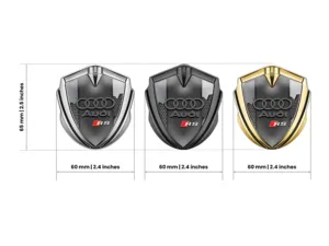 Audi 3D Metall Emblem Erstklassig Design Drift 3D Look